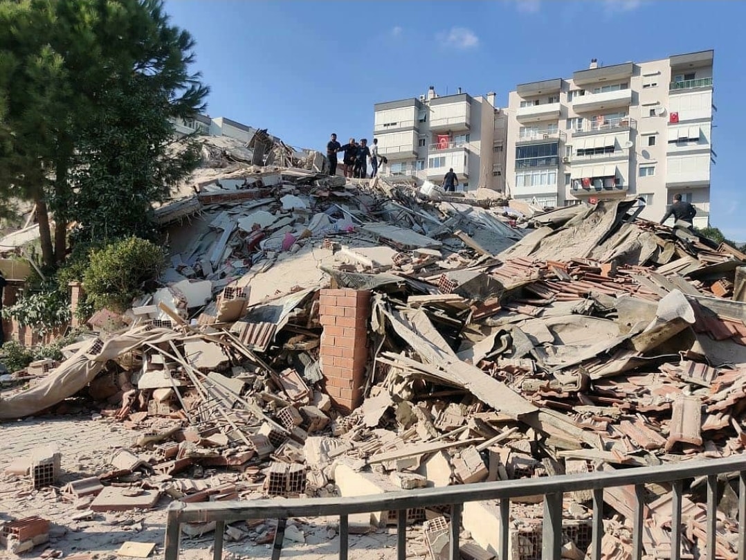 زلزله ازمیر ترکیه