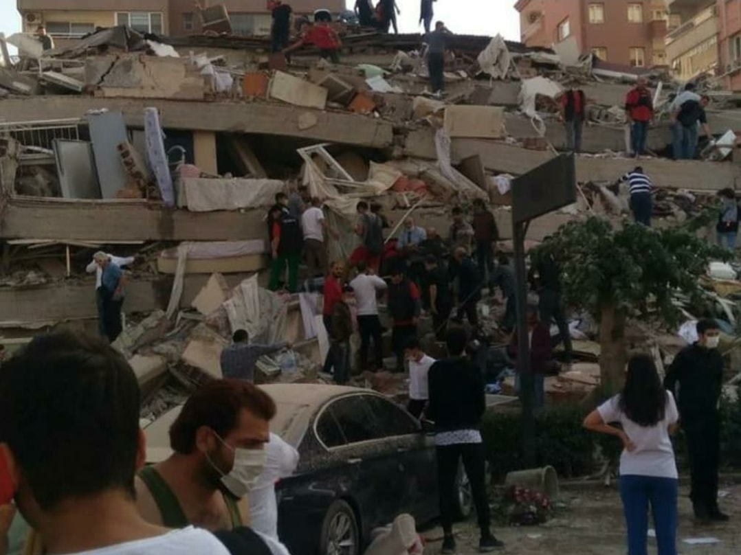 تصویر زلزله ترکیه
