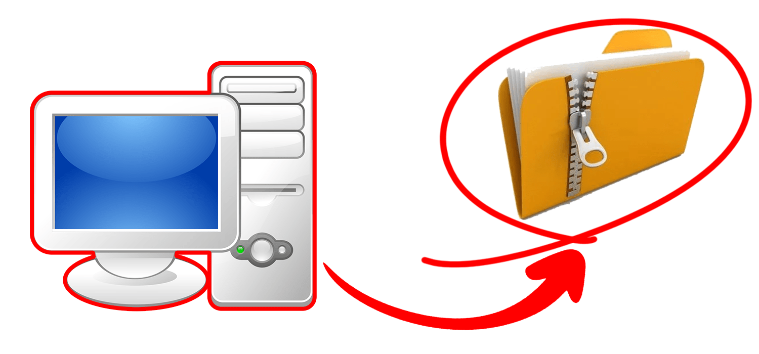 ذخیره فایل زیپ از فایل اتوکد